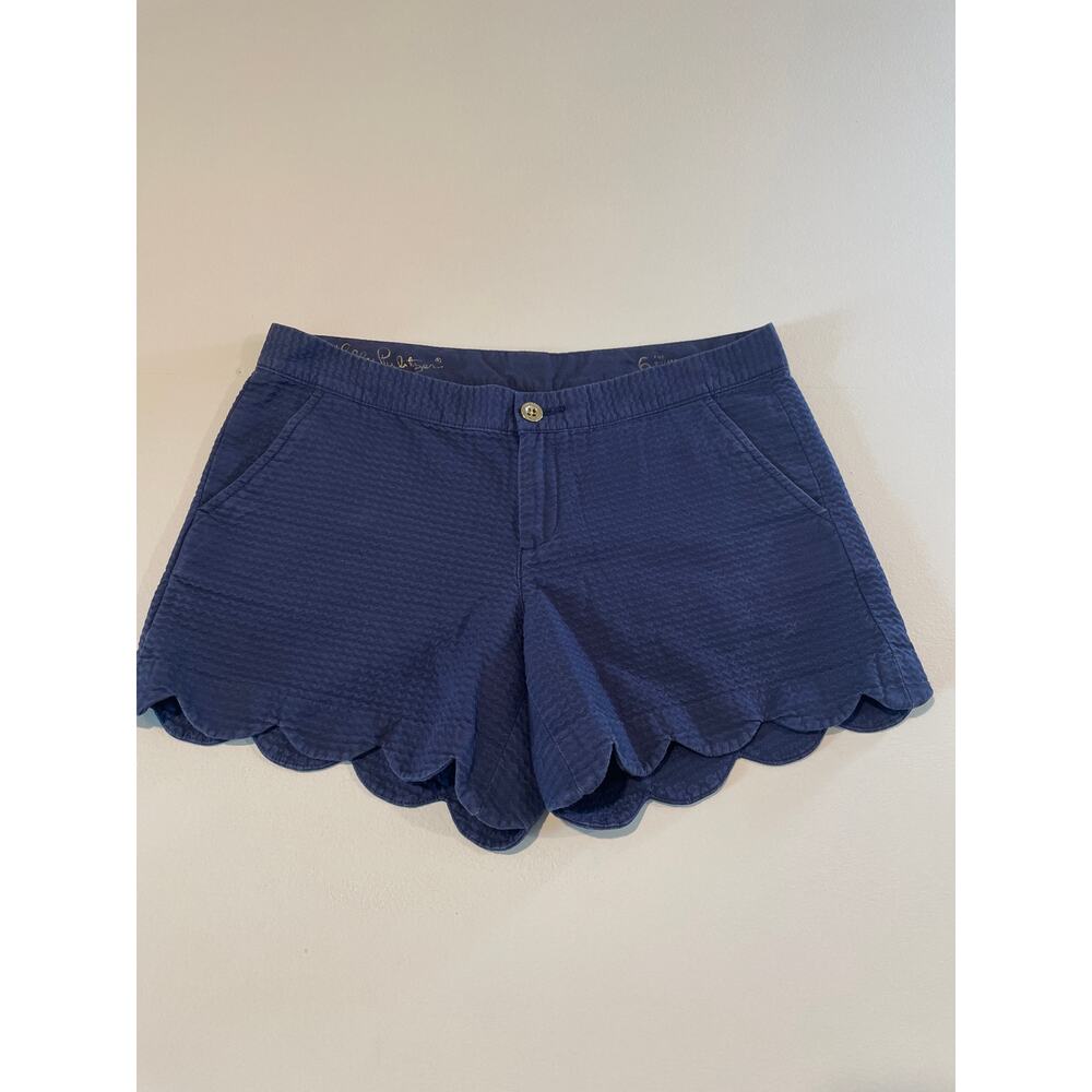 Lilly Pulitzer Navy Buttercup Shorts – Size 6
